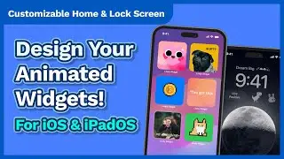 Animated Widgets for iOS! - Lively Widget - Custom Home & Lock Screen - iOS & iPadOS Design App -