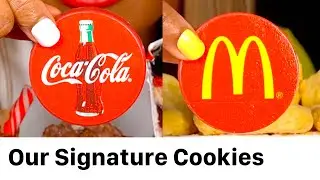 ASMR Eating  Chocolate Covered Oreo, Our Signature Cookie Compilation, Coca-Cola Oreo, ASMR MAG UK