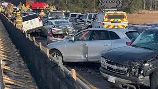 What Happens If YOU Cause A Huge Car Pile Up?