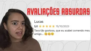 As CONVERSAS e AVALIAÇÕES mais INACREDITÁVEIS do IFOOD!