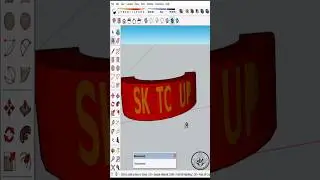 writing text on curved surface without plugin in 