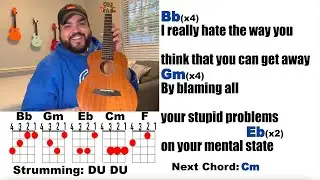 CRY - Benson Boone (Ukulele Play Along with Chords and Lyrics)