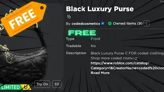 Sniping FREE Limited's In Roblox!?