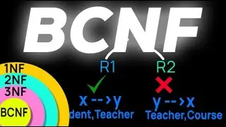Boyce Codd Normal Form #BCNF #DBMS #Normalization easiest way