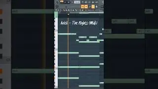 Avicii - The Nights (Midi) Free Download #avicii #flstudio #midi #megazeusmusic