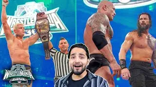 WWE Wrestlemania 40 WINNERS, SURPRISES & Full Results | The Rock Roman Reigns Highlights Predictions