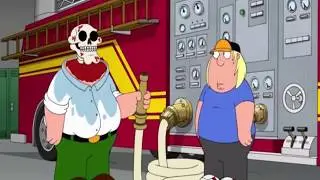 Family Guy Funny Moments Peter Drinks From The Fire Hose