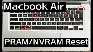 How To Reset Macbook Air PRAM / NVRAM | PRAM Reset