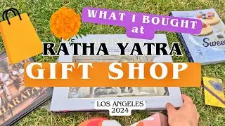 WHAT I BOUGHT AT RATHA YATRA FESTIVAL GIFT SHOP 🎼: Lord Krishna playing flute for Radharani 🪈