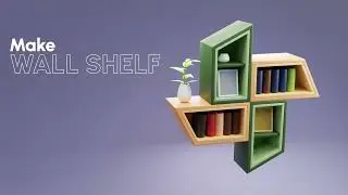Wall Shelf -  Blender Timelapse Tutorial