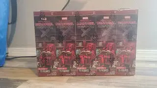 MARVEL HEROCLIX DEADPOOL WEAPON X CASE UNBOXING!!!!