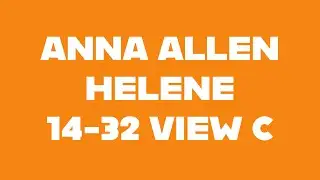 Anna Allen | Helene Selvedge Jeans | 14-32 Size Range | View C | Size 20