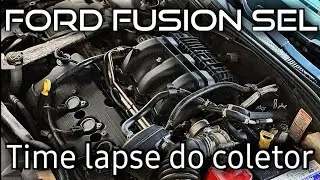 #fordfusion Time Lapse removendo o coletor da admissão de ar do Motor Duratec 3.0L