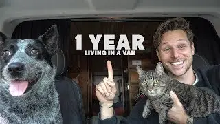 Living In A Van Full Time 1 Year Review | Part 1 | Fall and Winter