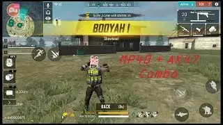 Free Fire Live|MP40 + AK 47 Combo|Can We Do A Booyah ! |Pro Gameplay| Ranked Match|