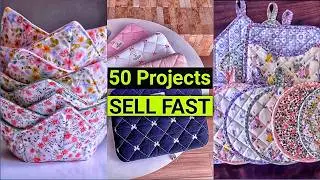 50 Easy Sewing Projects That Sell Like Crazy in 2026