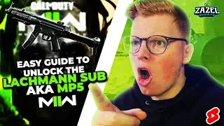 HOW TO UNLOCK THE LACHMANN SUB / MP5 IN MW2 BETA 