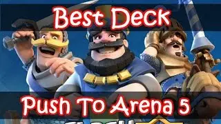 BEST ARENA 4 DECK! UNSTOPPABLE! GET ARENA 5! - Clash Royale Gameplay #3