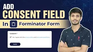 How To Add Consent Field Using Forminator Forms Plugin In WordPress | WordPress Tutorial