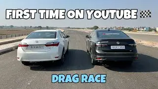 VIRTUS GT VS COROLLA ALTIS : DRAG RACE