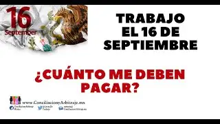 16 DE SEPTIEMBRE. DIA DESCANSO OBLIGATORIO