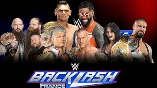 BACKLASH FRANCE UNIVERSE MODE THE NEW CHAMPS JEY'S MAIN EVENT