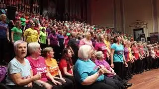 MR HAZE, Texas performed by Sing in the City & Hanley and the Baird at the Usher Hall