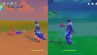 Animals supposed to interact with each other?! (Genshin Impact)