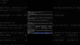 SQLPLUS and EOF Operator ? 