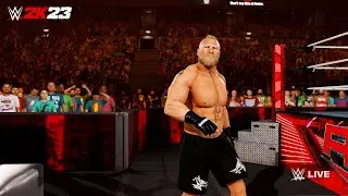 WWE 2K23 Brock Lesnar Entrance