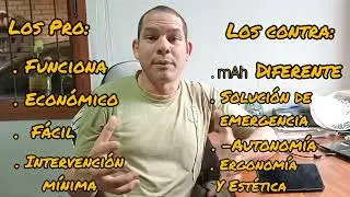 Recuperar celular konka con batería inflada. Solución provisional o de  emergencia.