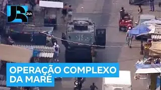 RJ: operação policial no Complexo da Maré deixa três traficantes mortos