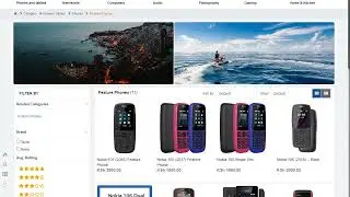 HOTLancer eCommerce CMS - Slider Cat - Page - Home page