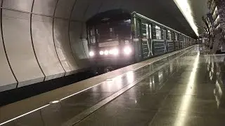 Поездка метро Москвы Верхние Лихоборы - Селигерская Люблинско-Дмитровская линия