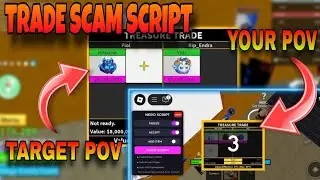 [👁TARGET POV👁] TRADE SCAM SCRIPT | BLOX FRUITS BEST SCRIPT | TRADE FREEZE | 🐉