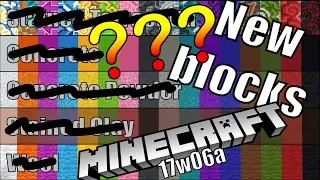Tons of New Blocks to Minecraft 1.12 -  Snapshot Review