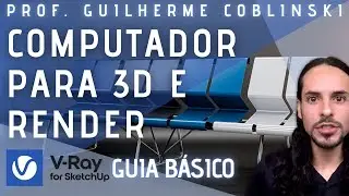 Computadores para 3D e render - notebooks / desktop - Arquitetura e Design