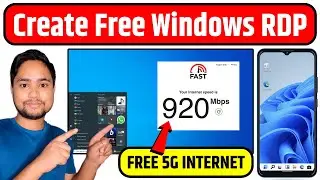 How to Create Windows Free RDP | Free Windows RDP Kaise Banaye | Microsoft Azure Free RDP Create