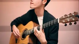 Homura (炎) - LiSA (鬼滅の刃 Kimetsu no Yaiba the Movie) | Fingerstyle guitar cover by Saehun Kim