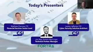 Security the Building Society Webinar - CSI and Fortra's Alert Logic (2023)