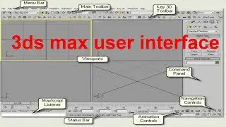 3ds max user interface