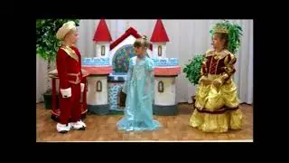 Музей Сказочный домик. Школа 1430. Фрагмент сказки Золушка.
