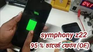 symphony z22 95 % charging power off problem