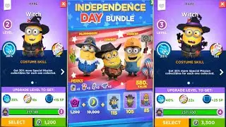 Witch Minion Rush upgrade Rare Costume USA special mission gameplay walkthrough ios / android