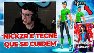 BLACKOUTZ TESTA DUO com DIGUERA e pegam TOP em FNCS SKIN CUP!