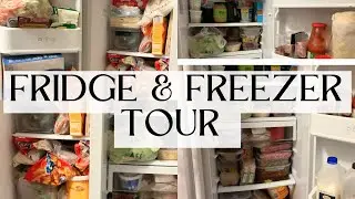 Fridge & Freezer Tour - Let’s USE IT UP !!!