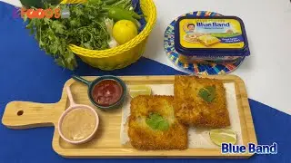 Crispy Vegetable Box Patties Recipe with Blue Band Pakistan