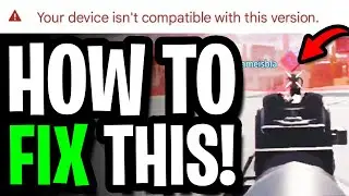 WZM: HOW TO FIX 'DEVICE ISNT COMPATIBLE' ERROR!! NEW METHOD (WARZONE MOBILE UPDATE) - WARZONE MOBILE