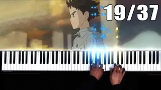19. Hi no ame (火の雨) | The Boy and the Heron OST Piano Tutorial