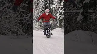 Leaperkim Sherman S -15C winter ride
